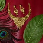 Royal Polki Haar with Earrings